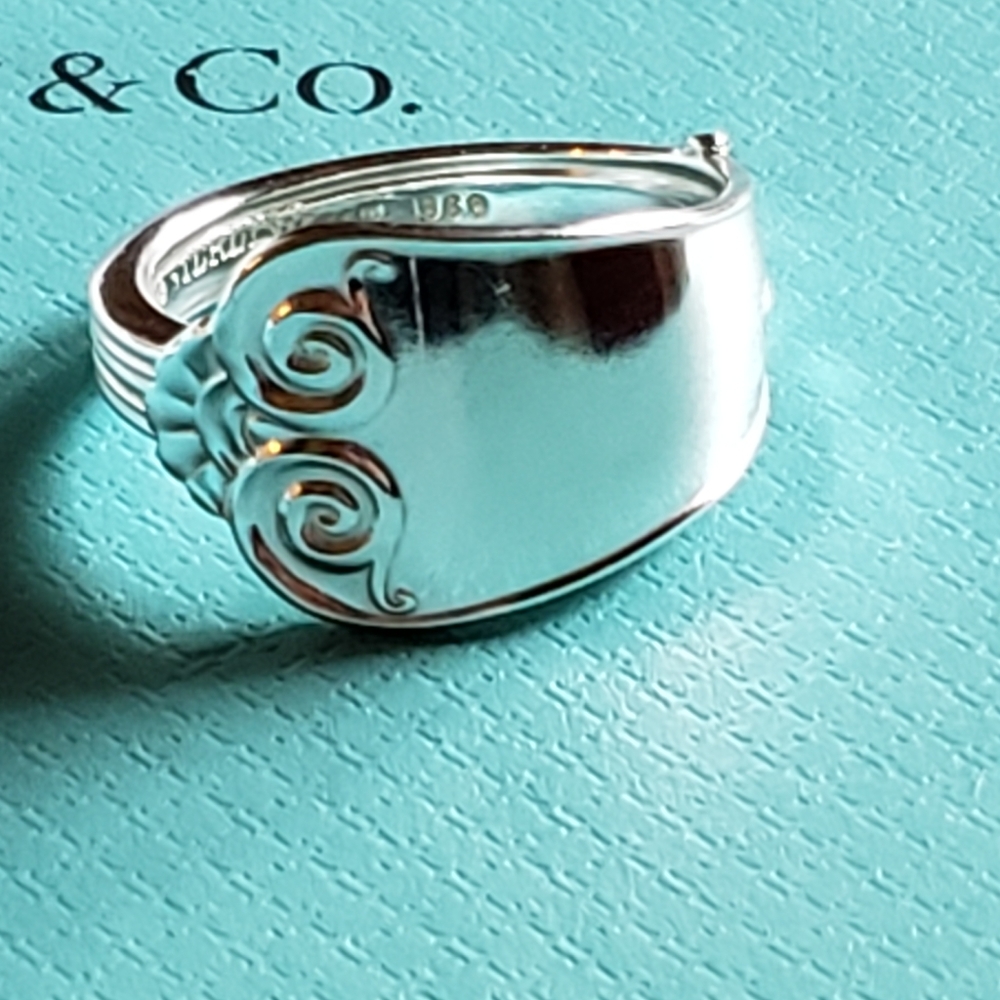 1869 Tiffany and Company spoon ring #10